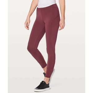 Lululemon In Movement Tight in Redwood